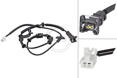 A.b.s. Sensor, Raddrehzahl [Hersteller-Nr. 32070] für Hyundai, Kia von A.B.S.