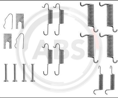 A.b.s. Zubehörsatz, Bremsbacken [Hersteller-Nr. 0536Q] für Audi, VW von A.B.S.