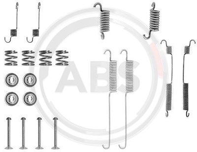 A.b.s. Zubehörsatz, Bremsbacken [Hersteller-Nr. 0600Q] für Ford, Reliant von A.B.S.
