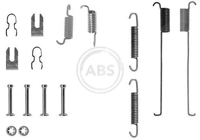 A.b.s. Zubehörsatz, Bremsbacken [Hersteller-Nr. 0739Q] für Fiat, Ford, Lancia, Mazda von A.B.S.