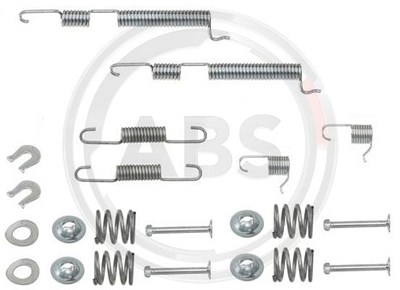 A.b.s. Zubehörsatz, Bremsbacken [Hersteller-Nr. 0765Q] für Nissan von A.B.S.