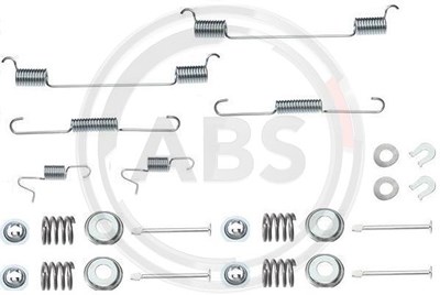 A.b.s. Zubehörsatz, Bremsbacken [Hersteller-Nr. 0818Q] für Nissan von A.B.S.