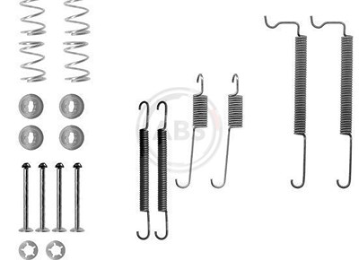 A.b.s. Zubehörsatz, Bremsbacken [Hersteller-Nr. 0744Q] für Opel von A.B.S.