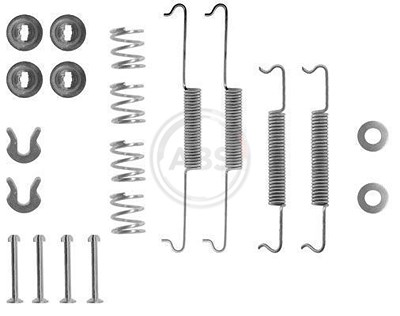 A.b.s. Zubehörsatz, Bremsbacken [Hersteller-Nr. 0522Q] für Porsche, VW von A.B.S.