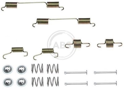A.b.s. Zubehörsatz, Feststellbremsbacken [Hersteller-Nr. 0828Q] für Land Rover von A.B.S.