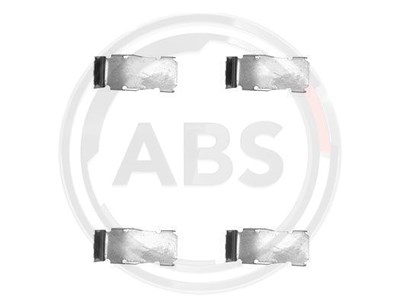 A.b.s. Zubehörsatz, Scheibenbremsbelag [Hersteller-Nr. 1094Q] für Daihatsu von A.B.S.