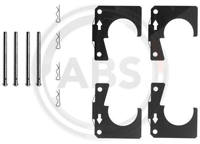 A.b.s. Zubehörsatz, Scheibenbremsbelag [Hersteller-Nr. 0914Q] für Ford, Lotus, Morgan, Morris von A.B.S.