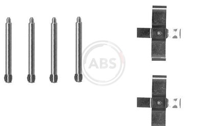 A.b.s. Zubehörsatz, Scheibenbremsbelag [Hersteller-Nr. 1195Q] für Mercedes-Benz von A.B.S.