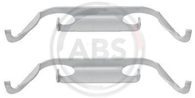 A.b.s. Zubehörsatz, Scheibenbremsbelag [Hersteller-Nr. 1222Q] für BMW von A.B.S.