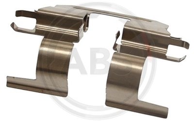 A.b.s. Zubehörsatz, Scheibenbremsbelag [Hersteller-Nr. 1753Q] für Subaru von A.B.S.