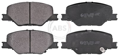 A.b.s. Bremsbeläge vorne (Satz) [Hersteller-Nr. 35196] für Opel, Vauxhall von A.B.S.