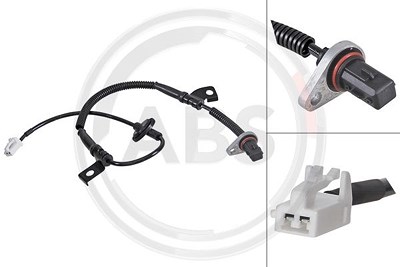 A.b.s. Sensor, Raddrehzahl [Hersteller-Nr. 30911] für Kia von A.B.S.
