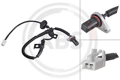 A.b.s. Sensor, Raddrehzahl [Hersteller-Nr. 30912] für Kia von A.B.S.