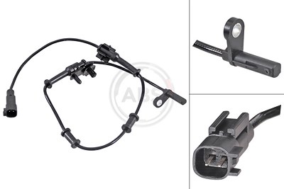 A.b.s. Sensor, Raddrehzahl [Hersteller-Nr. 31819] für Chrysler, Lancia von A.B.S.