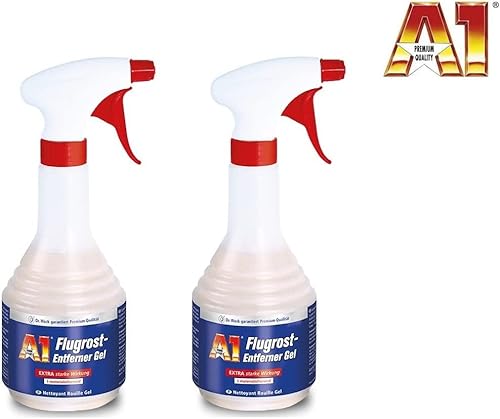 A1 PREMIUMPRODUKT 1 Liter (2 x 500 ml) Dr WACK Auto FLUGROST-ENTFERNER Flugrostentferner Rostlöser von A1