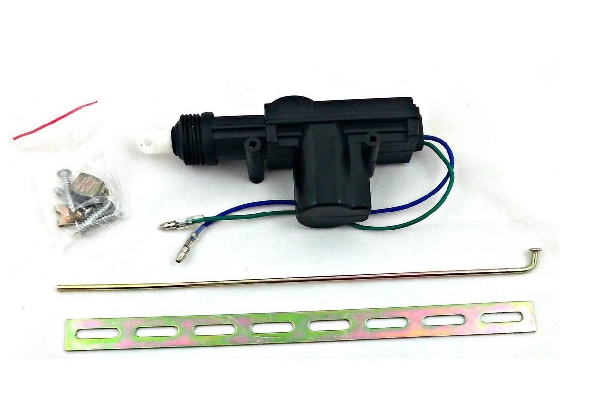 Universal KFZ ZV Zentralverriegelung Stellmotor 2-polig Kofferraum Heckklappe + Zubehör Universal KFZ ZV Zentralverriegelung Stellmotor 2-polig Kofferraum Heckklappe + Zubehör von A1