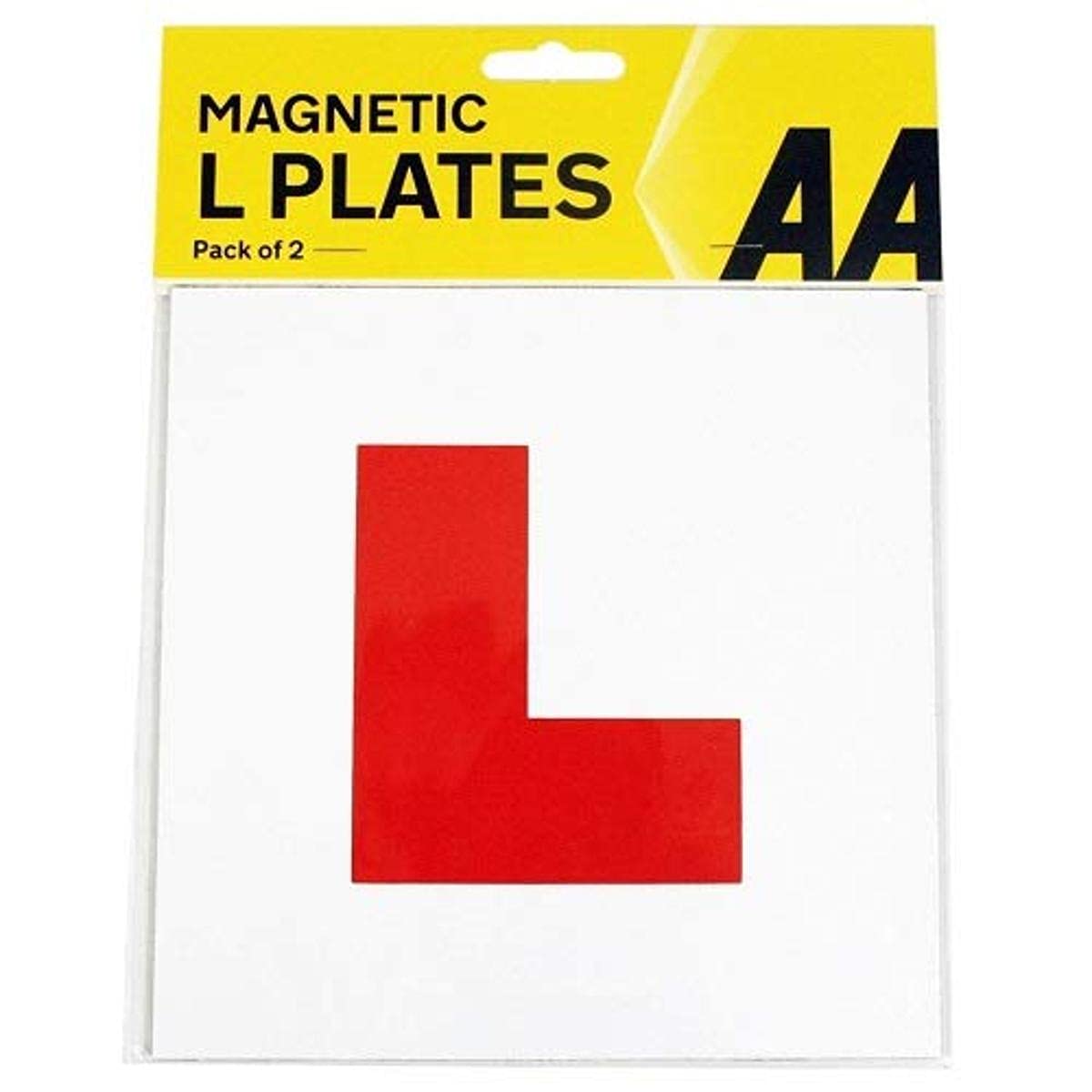 AA Magnetschilder für Fahrzeuge, mit Buchstaben L, 2 Stück von AA