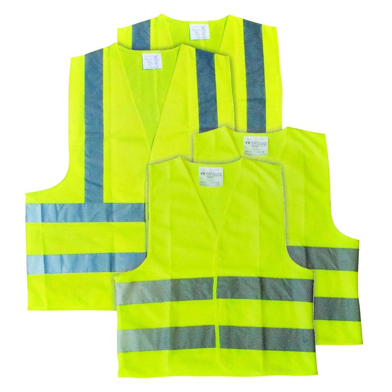 AA Warnweste AA0507 - Familienpack 2 Erwachsene 2 Kinder - entspricht EU-Sicherheitsstandards von AA