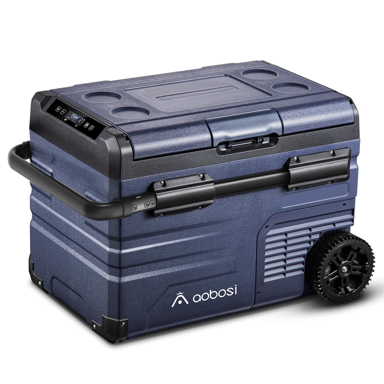 AAOBOSI Kompressor Kühlbox 35L, Tragbar Kühlbox Auto mit APP, LED-Touch, APP-Steuerung, bis -20 °C Auto Kühlbox 12v 230v für Camping, LKW, Boot, Reisemobil, Dual Zone Unabhängige Kontrolle AAOBOSI Kompressor Kühlbox 35L, Tragbar Kühlbox Auto mit APP, LED-Touch, APP-Steuerung, bis -20 °C Auto Kühlbox 12v 230v für Camping, LKW, Boot, Reisemobil, Dual Zone Unabhängige Kontrolle von AAOBOSI