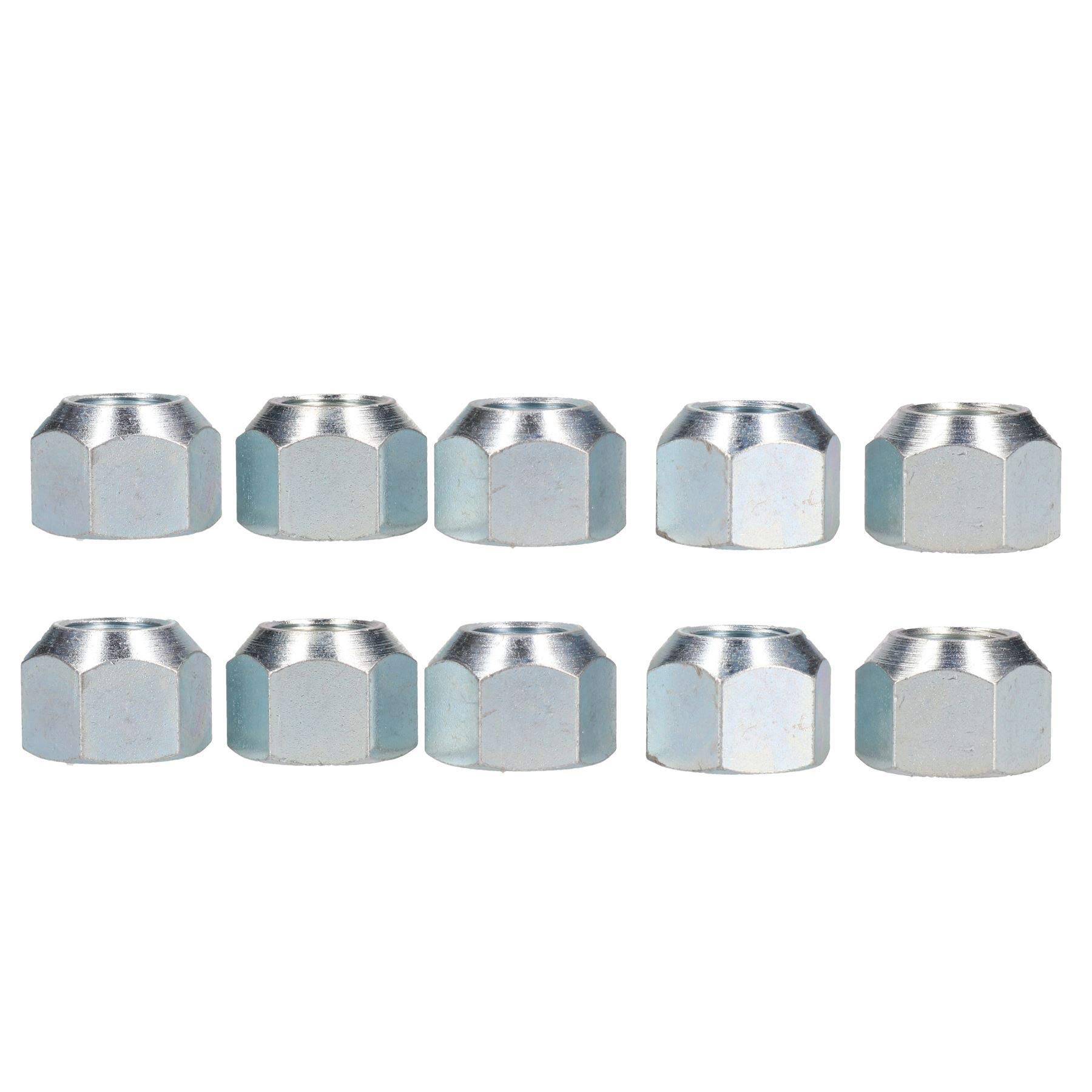 AB Tools 5/8" UNF Kegel Radmuttern Nuss 10er-Pack für Anhänger Wohnwagen Suspension Hub von AB Tools