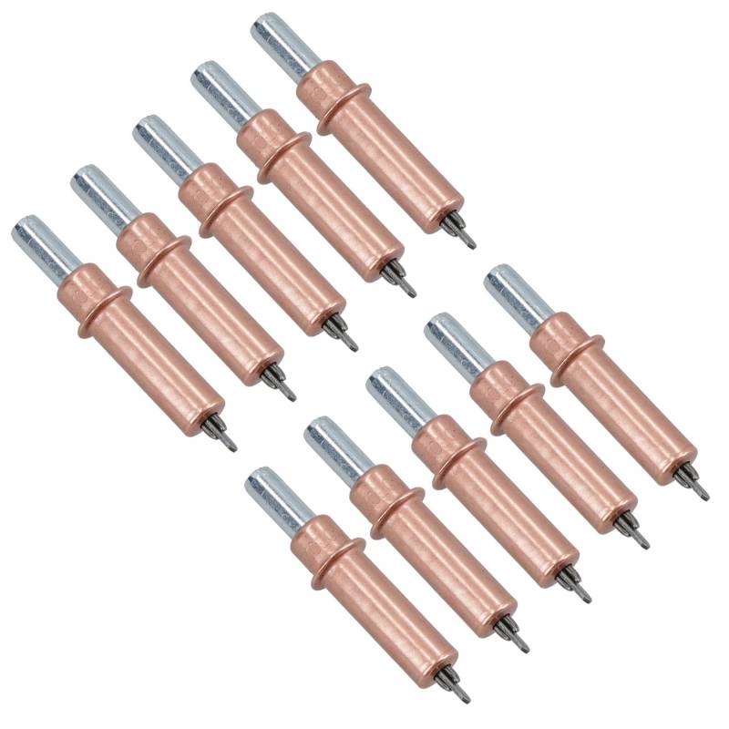 AB Tools Die spindeln Festsetzung vorübergehend Haut in Blech Cleco Griffe Festsetzung 1/8" Paket 10 von AB Tools