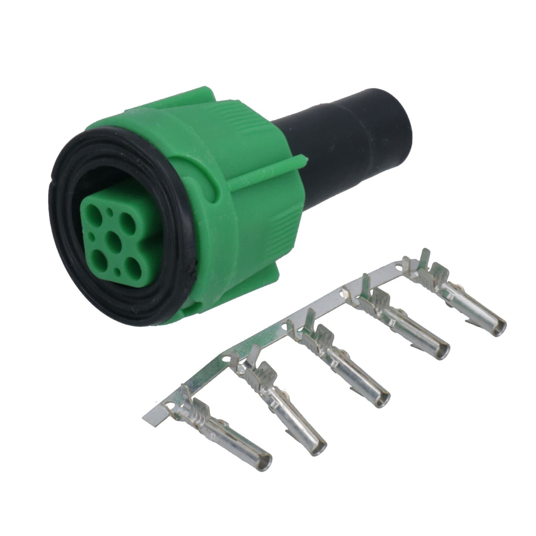 AB Tools Radex 5-poliger Stecker-Set für Anhänger, hellgrün, Reparatur AB Tools Radex 5-poliger Stecker-Set für Anhänger, hellgrün, Reparatur von AB Tools
