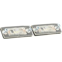 ABAKUS Kennzeichenleuchte Tuning / Zubehörteile beidseitig 053-21-900LED  VW,SKODA,POLO (9N_),TOURAN (1T1, 1T2) von ABAKUS