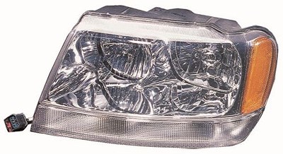 Abakus Hauptscheinwerfer [Hersteller-Nr. 433-1106R-LDEMC] für Jeep von ABAKUS