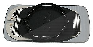 Abakus Spiegelglas, Außenspiegel [Hersteller-Nr. 2002G05] für Fiat, Lancia von ABAKUS