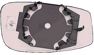 Abakus Spiegelglas, Außenspiegel [Hersteller-Nr. 1128G04] für Fiat von ABAKUS
