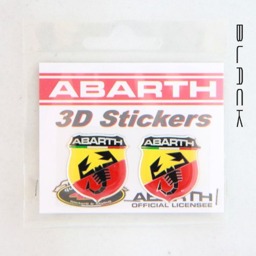 Abarth 21531 Logo Aufkleber klein 3D von Abarth