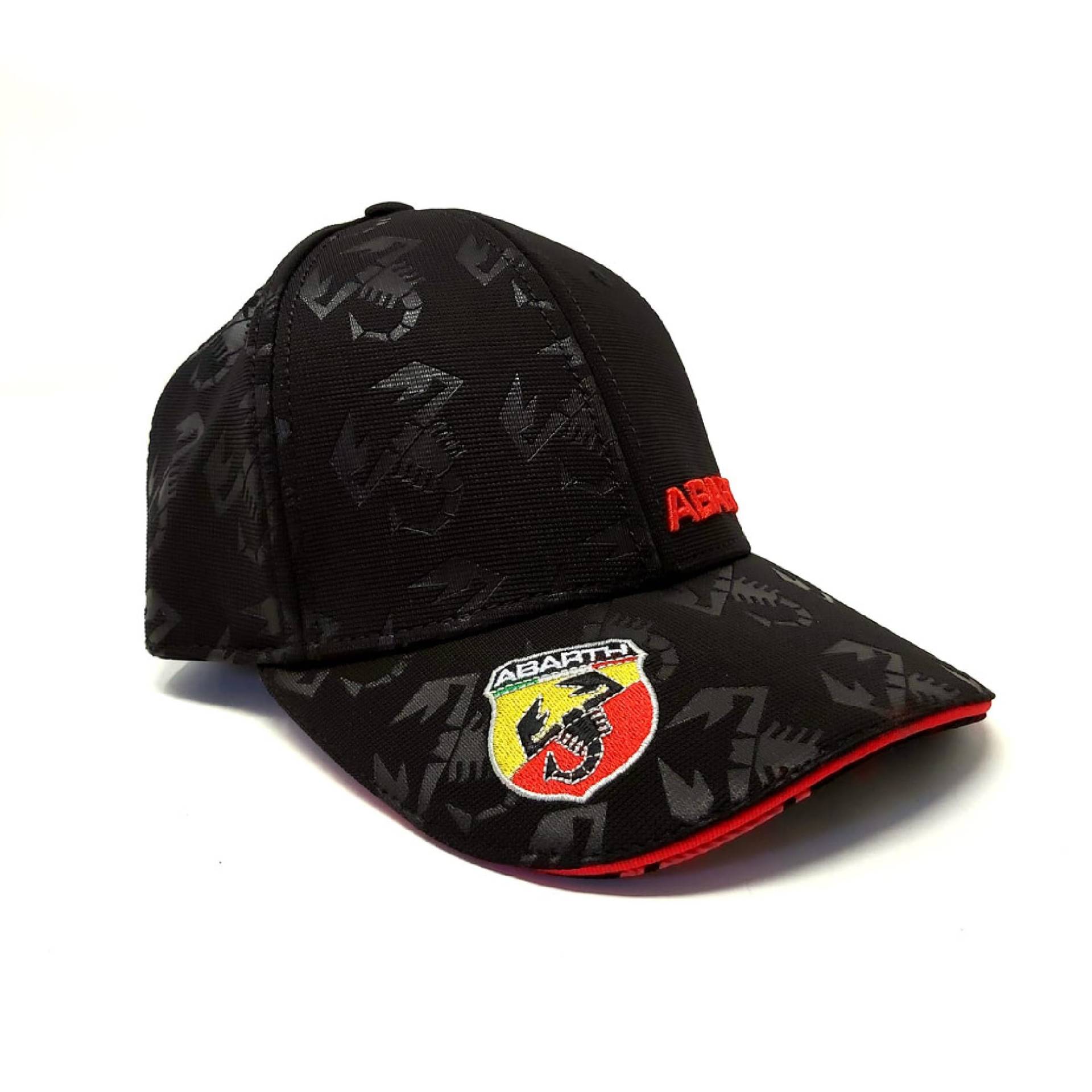 Abarth Schwarzer Hut mit Gebogenem Visier Abarth Schwarzer Hut mit Gebogenem Visier von Abarth