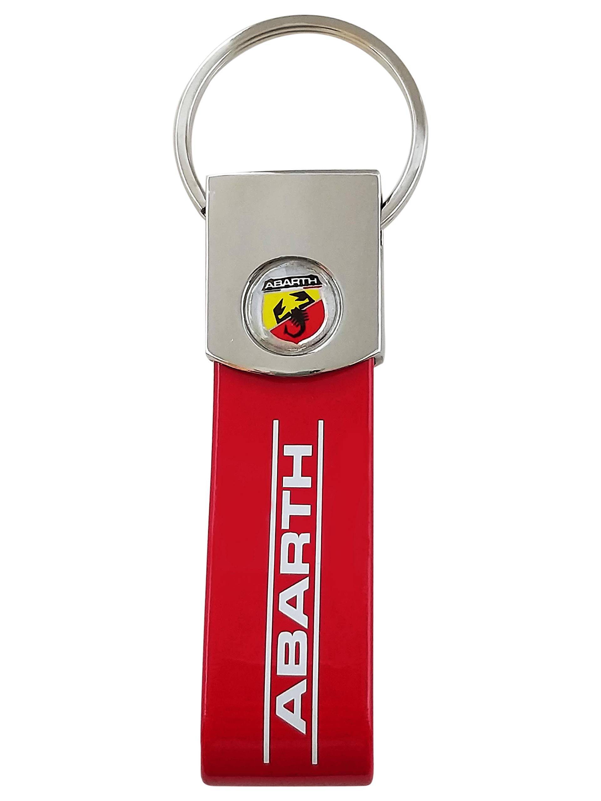 Abarth Offizieller Roter Schlüsselanhänger von Abarth