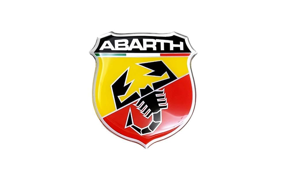 Abarth 3d Embleem Per Stuk!! 5.2x4cm von Quattroerre