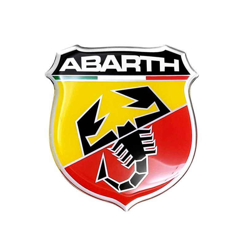 Abarth 3d Embleem Per Stuk!! 5.2x4cm von 4R Quattroerre.it