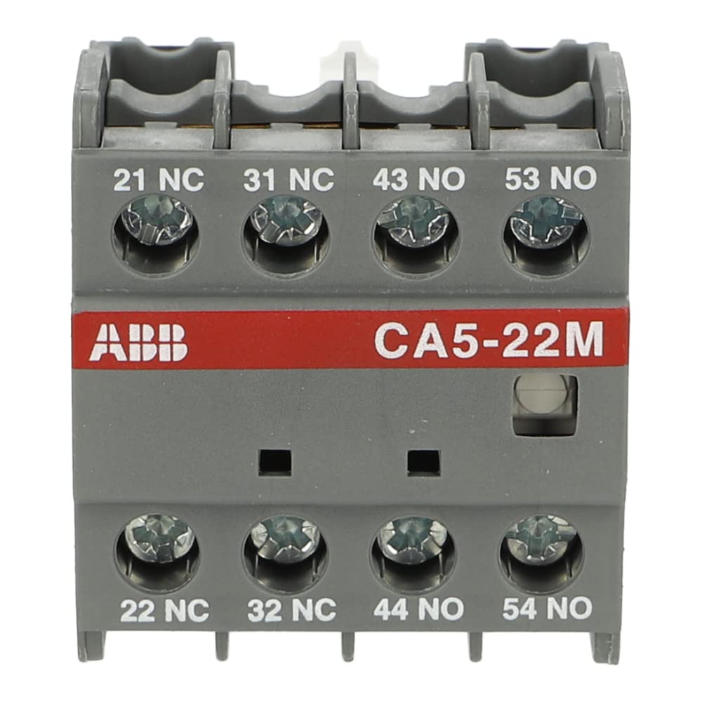 CA5.22M | 1SBN010040R1122 | CA5-22M | ABB TOP MOUNT AUX BLOCK, 690V OPERATIONAL VOLTAGE, 2 X NC, 2 X NO CA5.22M | 1SBN010040R1122 | CA5-22M | ABB TOP MOUNT AUX BLOCK, 690V OPERATIONAL VOLTAGE, 2 X NC, 2 X NO von ABB