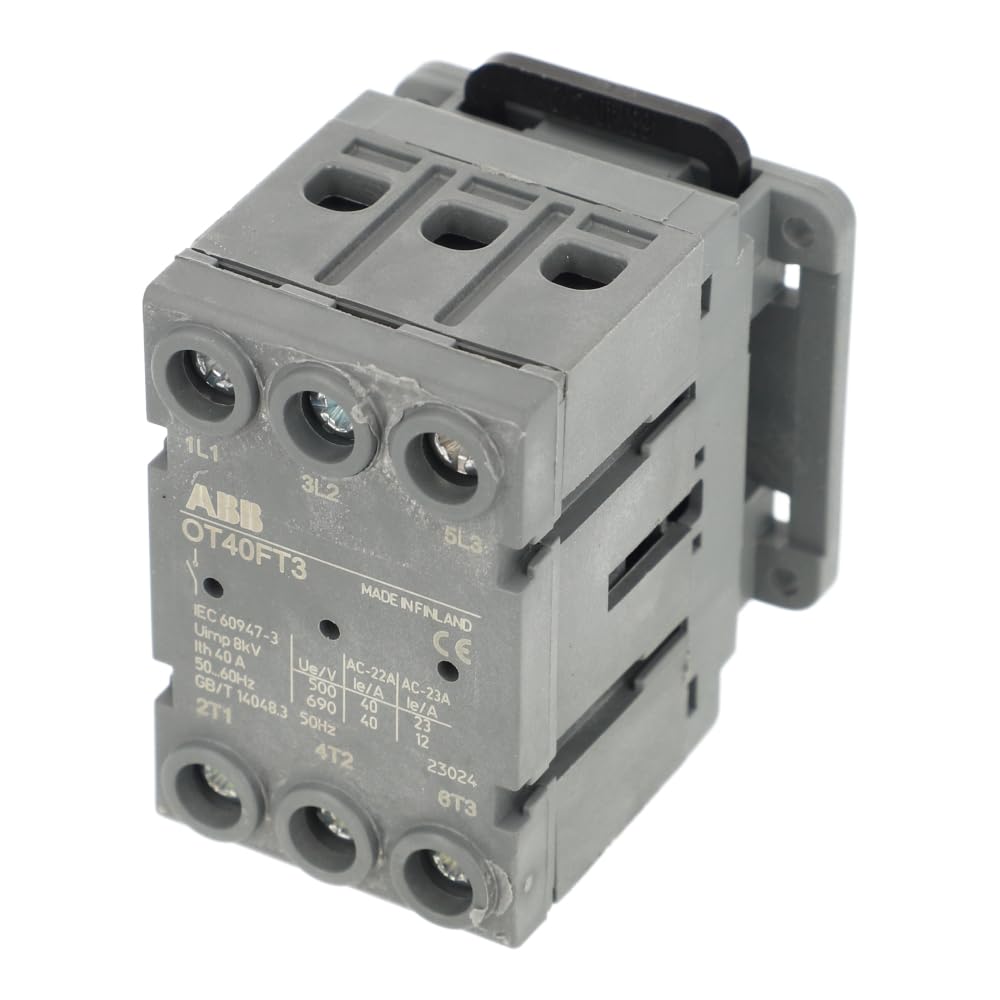 OT40FT3 | 1SCA104940R1001 | ABB FRONT OPERATED DOOR MOUNTED ISOLATOR 3 POLE, 40A, HANDLE IS NOT INCLUDED OT40FT3 | 1SCA104940R1001 | ABB FRONT OPERATED DOOR MOUNTED ISOLATOR 3 POLE, 40A, HANDLE IS NOT INCLUDED von ABB