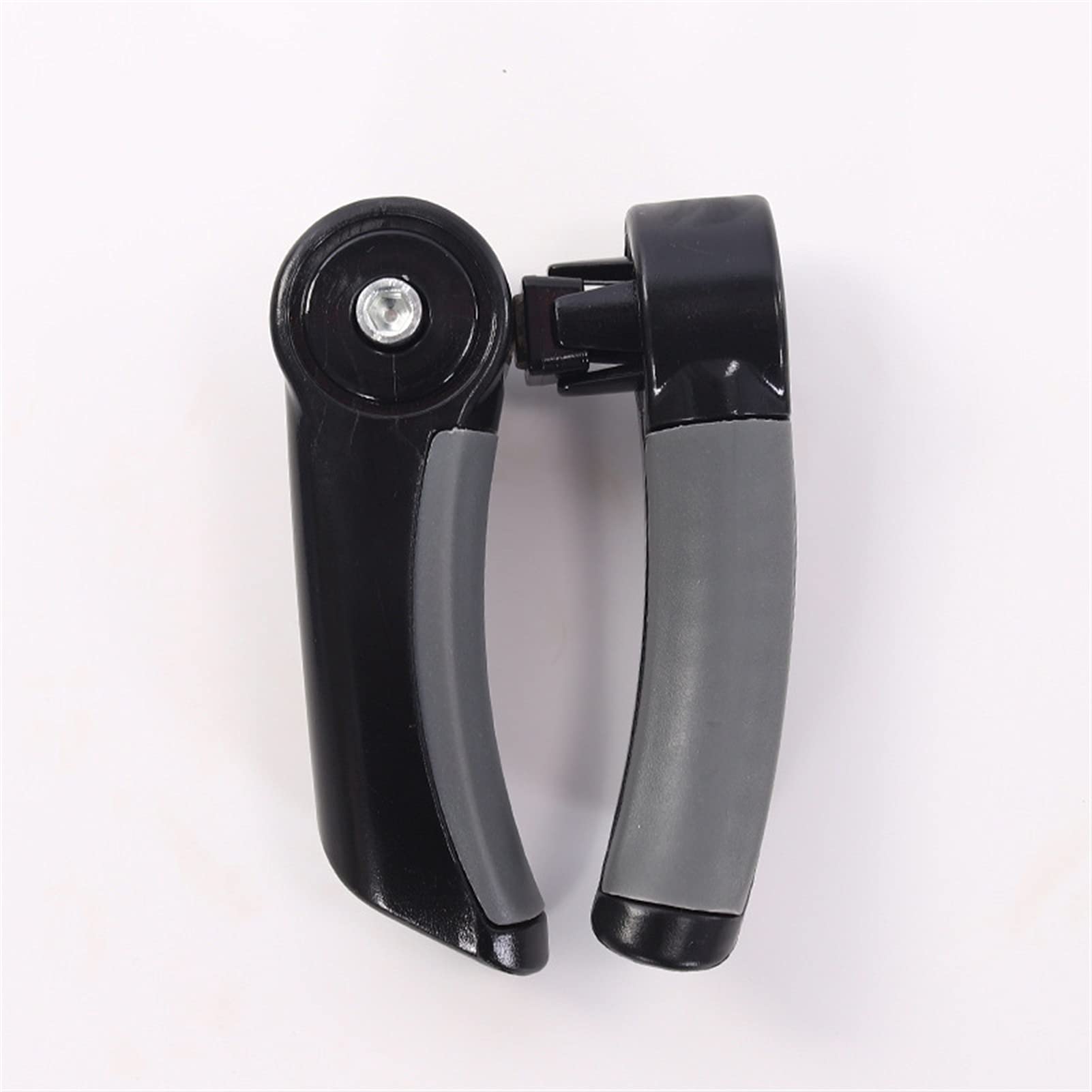 Lenkerabdeckung Fahrrad Vice Griff Farbe Mountainbike Horn Vize Griff Kunststoff Rest Schraubstage Fahrrad Zubehör (Color : Gray) von ABCBCA