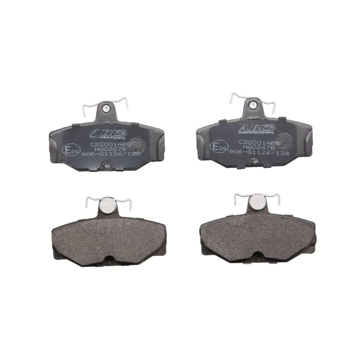 ABE Bremsbeläge Satz Bremsklötze Bremssteine Set Hinten C2G001ABE ABE Bremsbeläge Satz Bremsklötze Bremssteine Set Hinten C2G001ABE von ABE