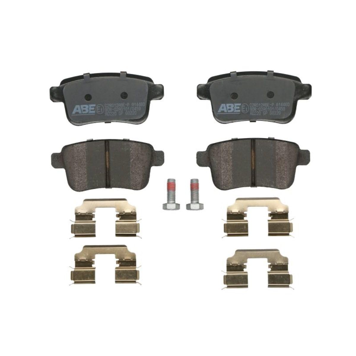 ABE Bremsbeläge Satz Bremsklötze Bremssteine Set Hinten C2R012ABE-P ABE Bremsbeläge Satz Bremsklötze Bremssteine Set Hinten C2R012ABE-P von ABE