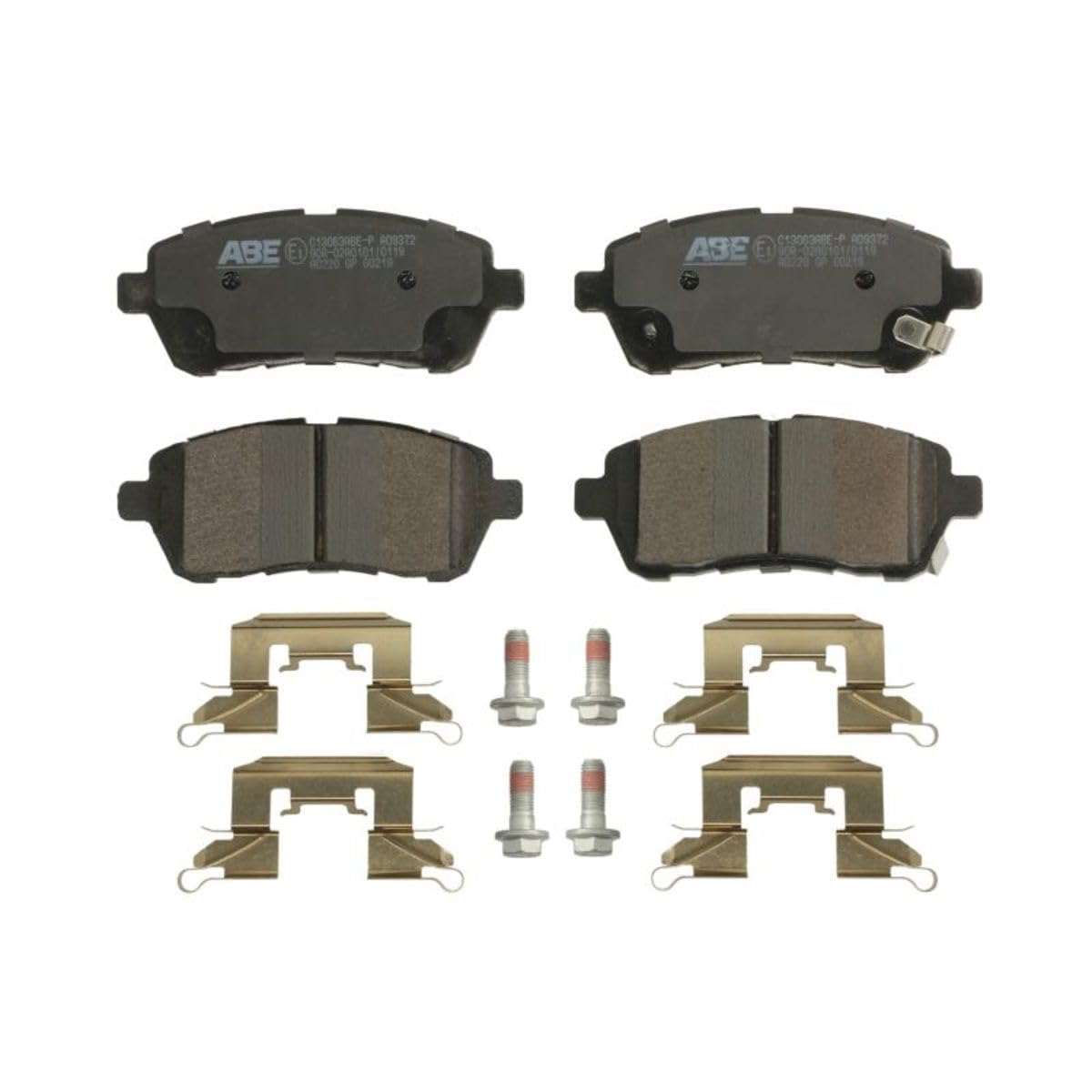 ABE Bremsbeläge Satz Bremsklötze Bremssteine Set Vorne C13063ABE-P ABE Bremsbeläge Satz Bremsklötze Bremssteine Set Vorne C13063ABE-P von ABE