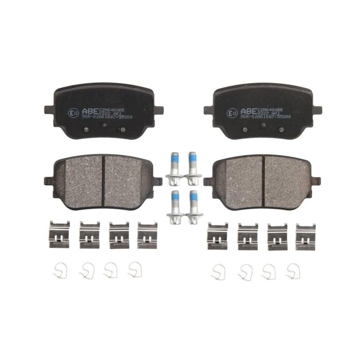 ABE Bremsbeläge Satz Bremsklötze Bremssteine Set Hinten C2M040ABE ABE Bremsbeläge Satz Bremsklötze Bremssteine Set Hinten C2M040ABE von ABE