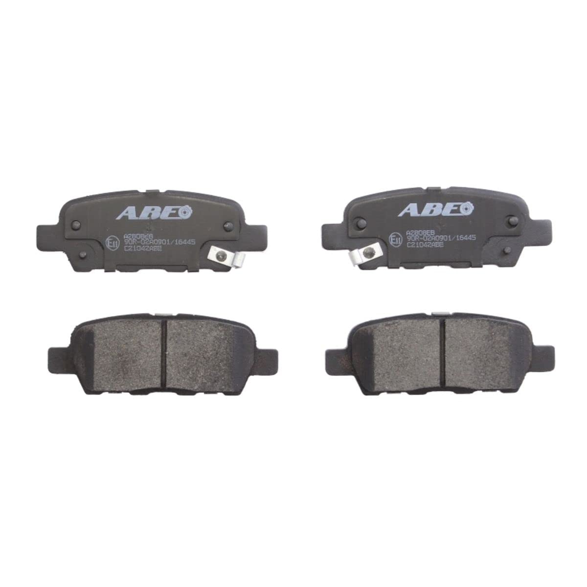 ABE Bremsbeläge Satz Bremsklötze Bremssteine Set Hinten C21042ABE ABE Bremsbeläge Satz Bremsklötze Bremssteine Set Hinten C21042ABE von ABE