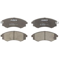 Bremsbelagsatz ABE C10313ABE, Vorne von Abe