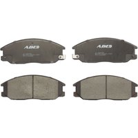 Bremsbelagsatz ABE C10509ABE, Vorne von Abe