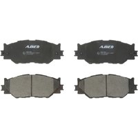 Bremsbelagsatz ABE C12126ABE, Vorne von Abe