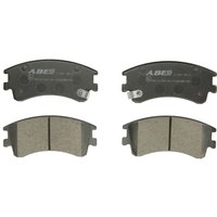 Bremsbelagsatz ABE C13052ABE, Vorne von Abe
