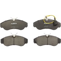 Bremsbelagsatz ABE C1F044ABE, Vorne von Abe