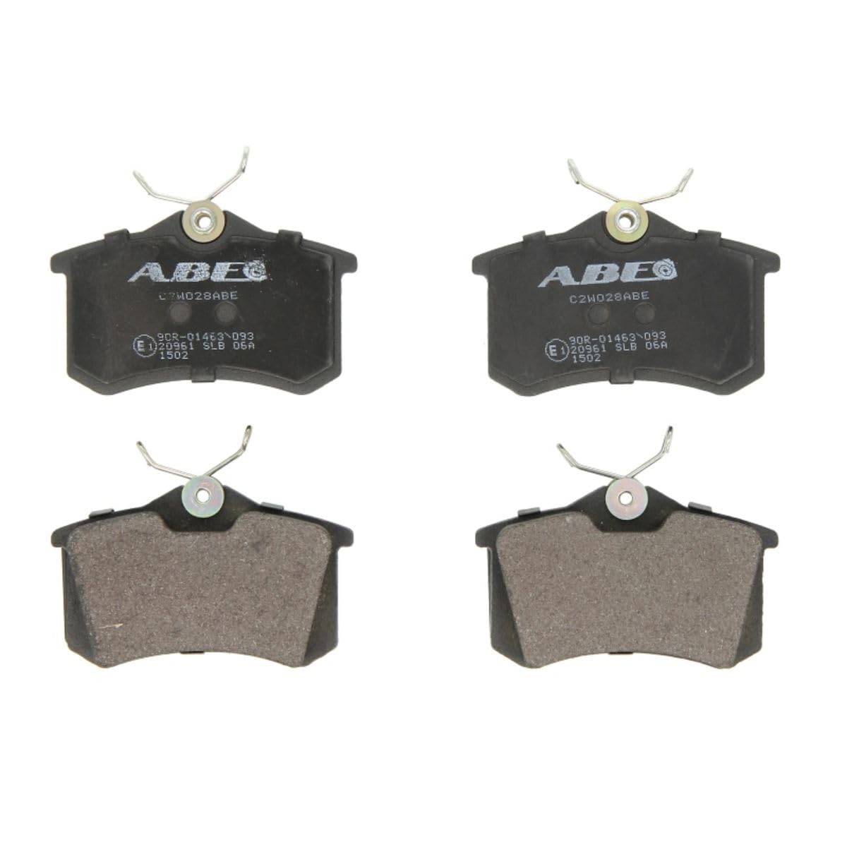 Bremsbelagsatz, Scheibenbremse ABE C2W028ABE Bremsbelagsatz, Scheibenbremse ABE C2W028ABE von ABE