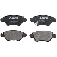 Bremsbelagsatz ABE C2X010ABE, Hinten von Abe